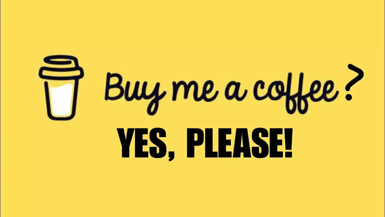 Buy Me a Coffee Wishlist